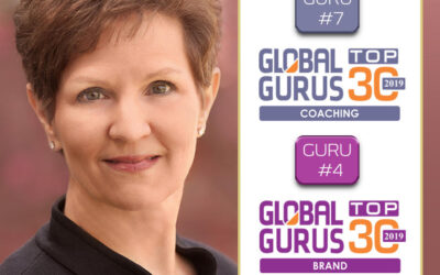 I am excited to share that I have been ranked #7 among the Top 30 Executive Coaches worldwide and #4 among the Top Branding Gurus worldwide!