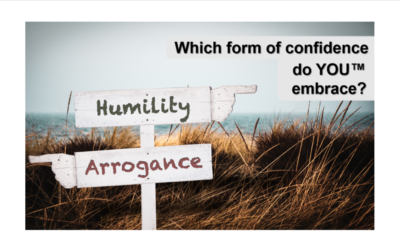 Which form of confidence do YOU™ embrace?