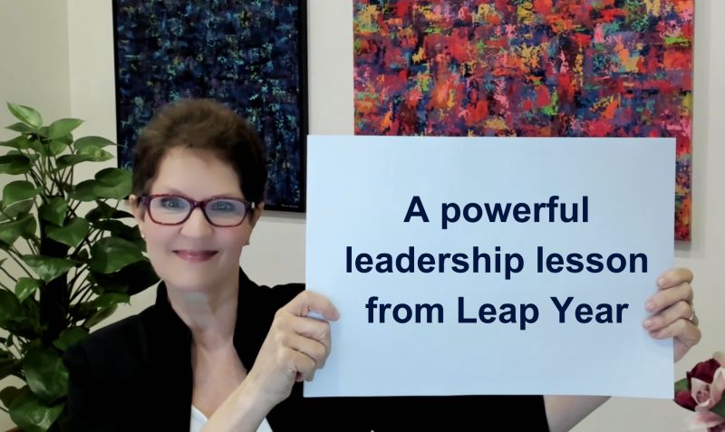 A powerful leadership lesson from Leap Year